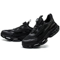 Rotating Button Protective Safety Shoes Men Steel Toe Sneakers Air Cushion Work Shoes Man Puncture Proof Work Safety Boots